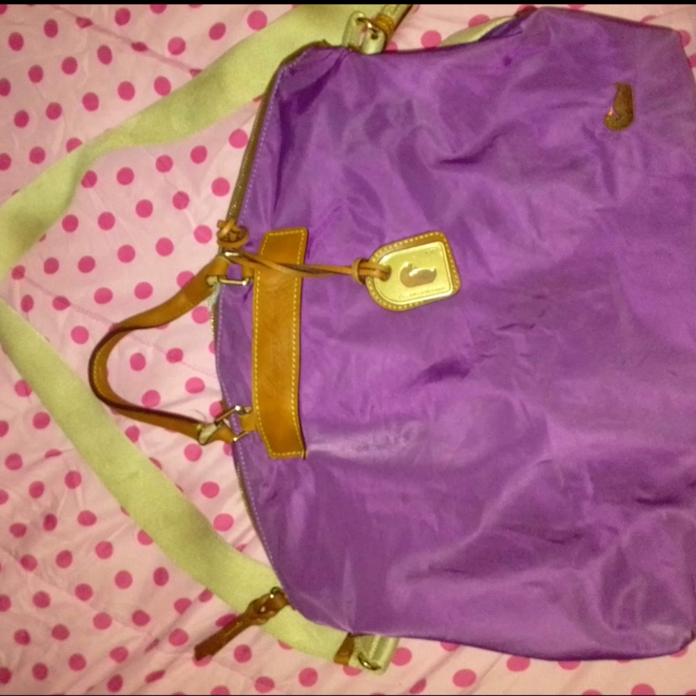 Purple D&B bag